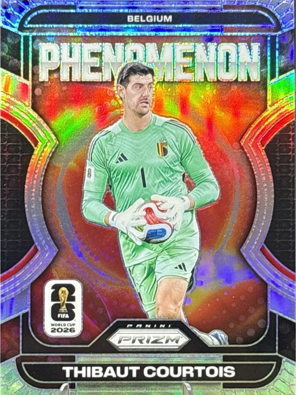 Panini Phenomenon Thibaut Courtois - Holographic Card